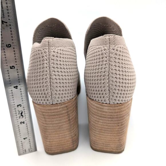 Eileen Fisher Chyme Stretchy Knit Platform Sandal Women's Blush Size US8.5 EU39 - Picture 4 of 10